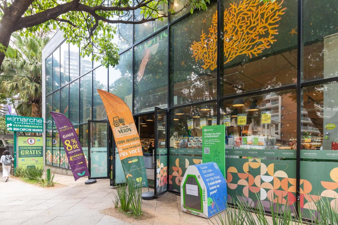 Estudio Moderno Em Pinheiros Com Ac E Rooftop São Paulo Exterior foto