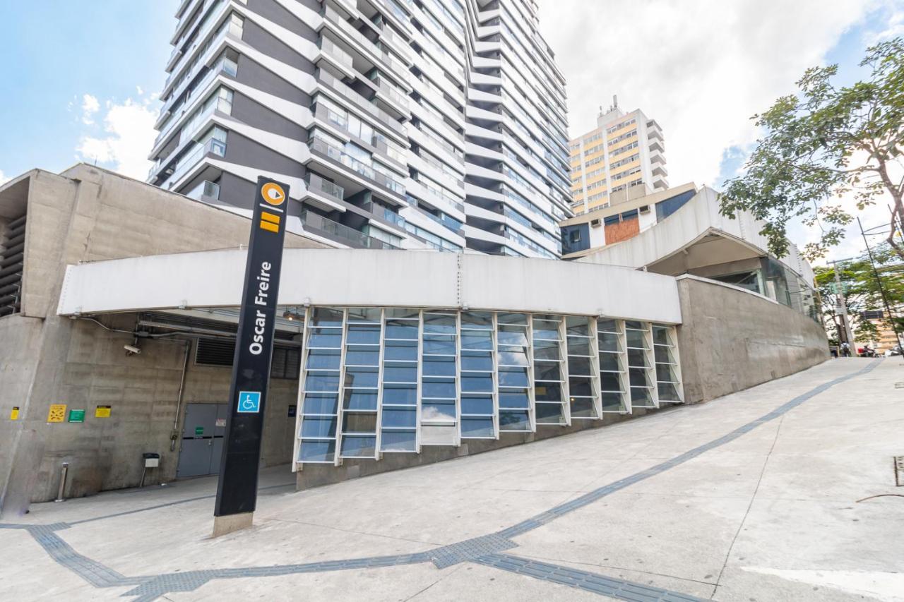 Estudio Moderno Em Pinheiros Com Ac E Rooftop São Paulo Exterior foto